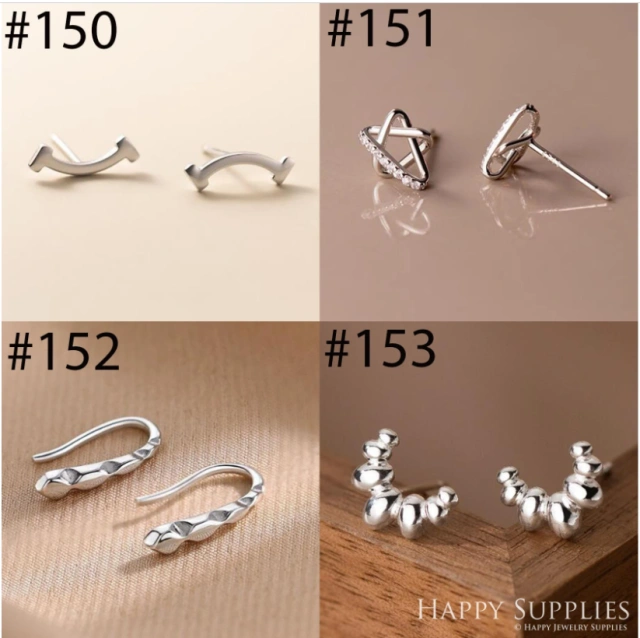 Stud Earrings,Sterling Silver Stud Earrings,Tiny Stud Earrings,Minimalist Earrings,Earrings Studs,Earring Findings,Silver Earrings(YER-F)