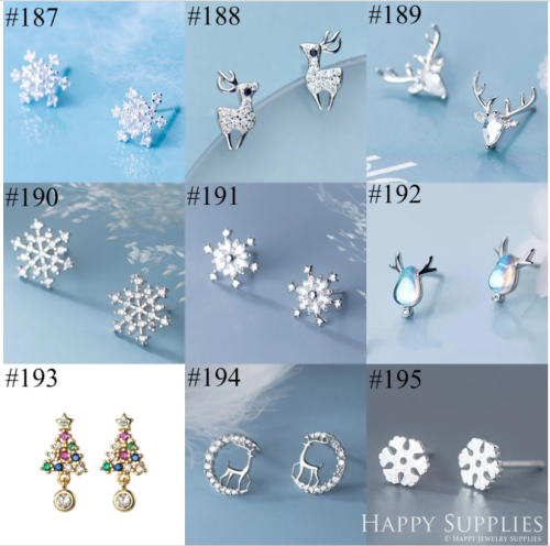 Stud Earrings,Sterling Silver Stud Earrings,Tiny Stud Earrings,Minimalist Earrings,Earrings Studs,Earring Findings,Silver Earrings(YER-H)