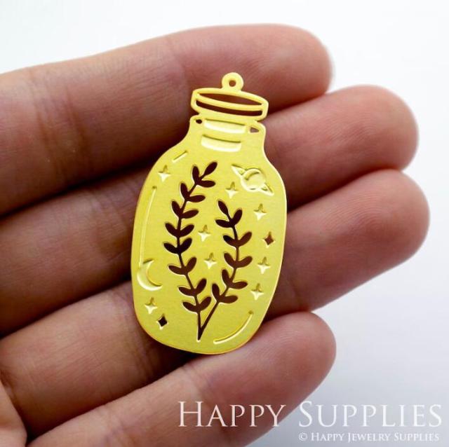 Stainless Steel Jewelry Charms, Raw Brass Charms, Leaf Charms, Earrings Findings, Stainless Steel Silver Jewelry Pendants, Brass Jewelry Findings, Stainless Steel Pendants Jewelry Wholesale (D1376)