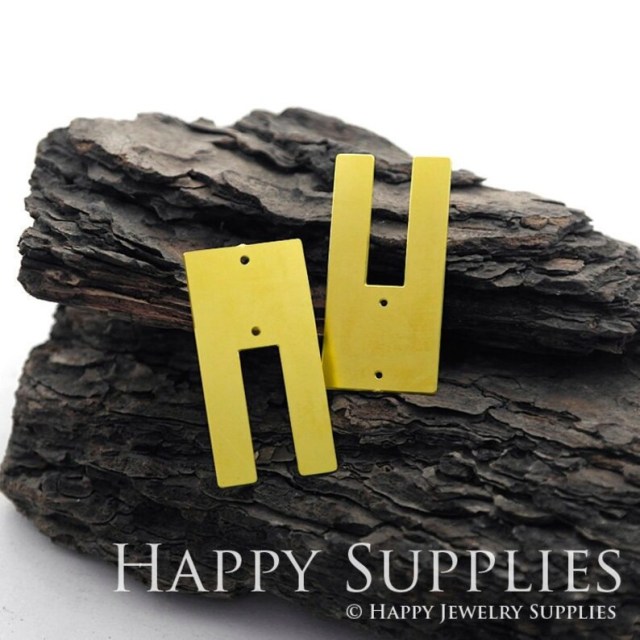 Stainless Steel Jewelry Charms, Raw Brass Charms, Geometric Charms, Earrings Findings, Stainless Steel Silver Jewelry Pendants, Brass Jewelry Findings, Stainless Steel Pendants Jewelry Wholesale (D513)