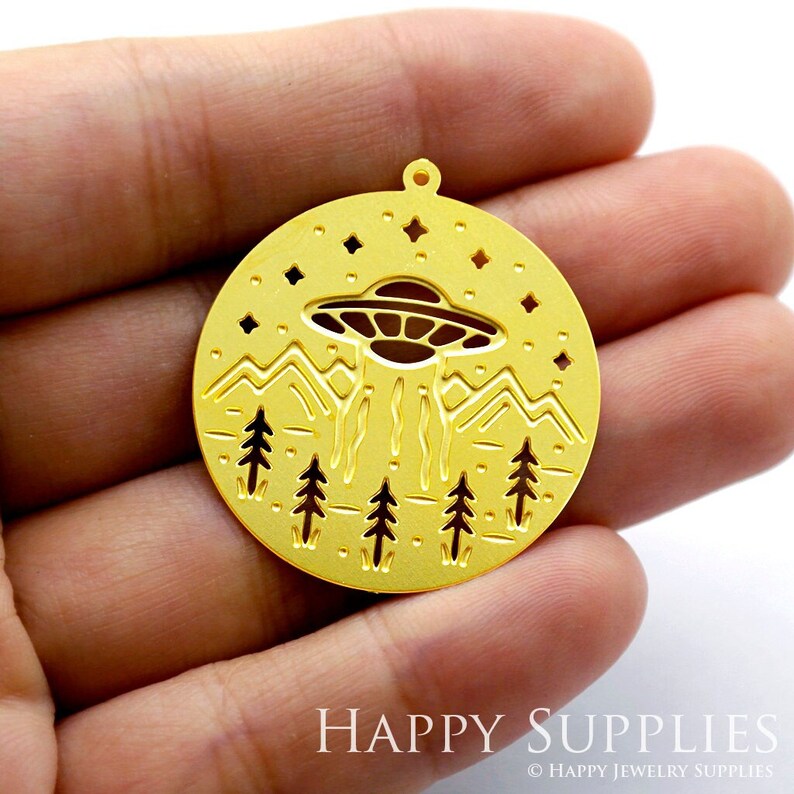 Stainless Steel Jewelry Charms, Raw Brass Charms, Circle Charms, Earrings Findings, Stainless Steel Silver Jewelry Pendants, Brass Jewelry Findings, Stainless Steel Pendants Jewelry Wholesale (SSB408)
