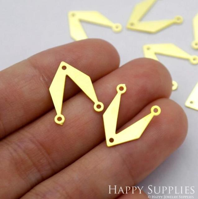 Stainless Steel Jewelry Charms, Star Geometry Stainless Steel Earring Charms, Stainless Steel Silver Jewelry Pendants, Stainless Steel Silver Jewelry Findings, Stainless Steel Pendants Jewelry Wholesale (D1890)