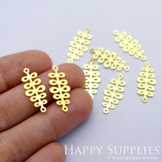 Stainless Steel Jewelry Charms, Leaf Geometric Stainless Steel Earring Charms, Stainless Steel Silver Jewelry Pendants, Stainless Steel Silver Jewelry Findings, Stainless Steel Pendants Jewelry Wholesale (D1696)