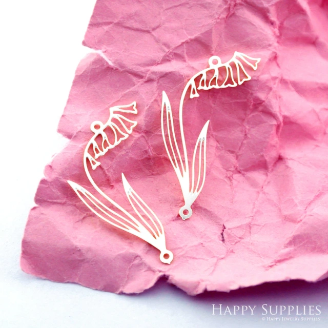 Stainless Steel Jewelry Charms, Flower Stainless Steel Earring Charms, Stainless Steel Silver Jewelry Pendants, Stainless Steel Silver Jewelry Findings, Stainless Steel Pendants Jewelry Wholesale (D2184)