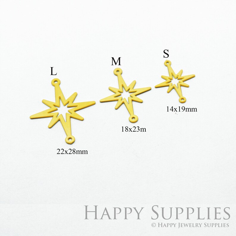 Stainless Steel Jewelry Charms, Star Stainless Steel Earring Charms, Stainless Steel Silver Jewelry Pendants, Stainless Steel Silver Jewelry Findings, Stainless Steel Pendants Jewelry Wholesale (D2344)