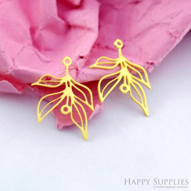 Stainless Steel Jewelry Charms, Flower Stainless Steel Earring Charms, Stainless Steel Silver Jewelry Pendants, Stainless Steel Silver Jewelry Findings, Stainless Steel Pendants Jewelry Wholesale (D2146)