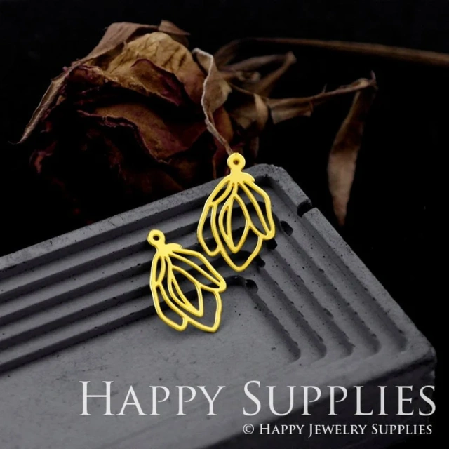 Stainless Steel Jewelry Charms, Geometry Stainless Steel Earring Charms, Stainless Steel Silver Jewelry Pendants, Stainless Steel Silver Jewelry Findings, Stainless Steel Pendants Jewelry Wholesale (D543)