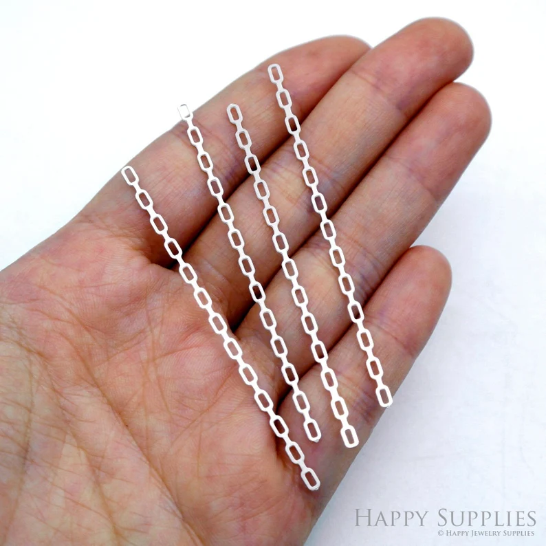 Stainless Steel Jewelry Charms, Twist Stick Stainless Steel Earring Charms, Stainless Steel Silver Jewelry Pendants, Stainless Steel Silver Jewelry Findings, Stainless Steel Pendants Jewelry Wholesale (SSB841-A)