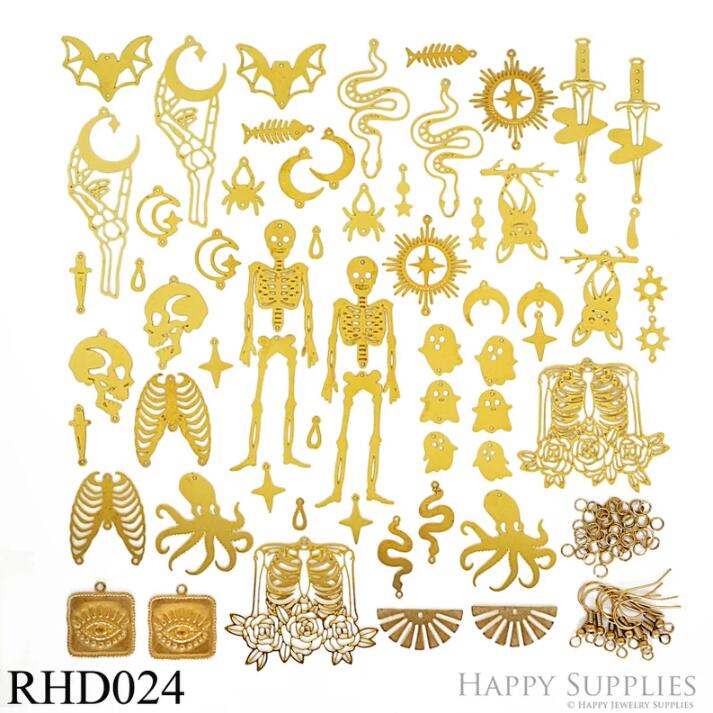 62pcs(1set) Bulk Charms Raw Brass Earring Charm, Brass Jewelry Charms, Eyes Raw Brass Earring Charms, Brass Jewelry Pendants, Raw Brass Jewelry Findings, Brass Pendants Jewelry Wholesale (RHD024)