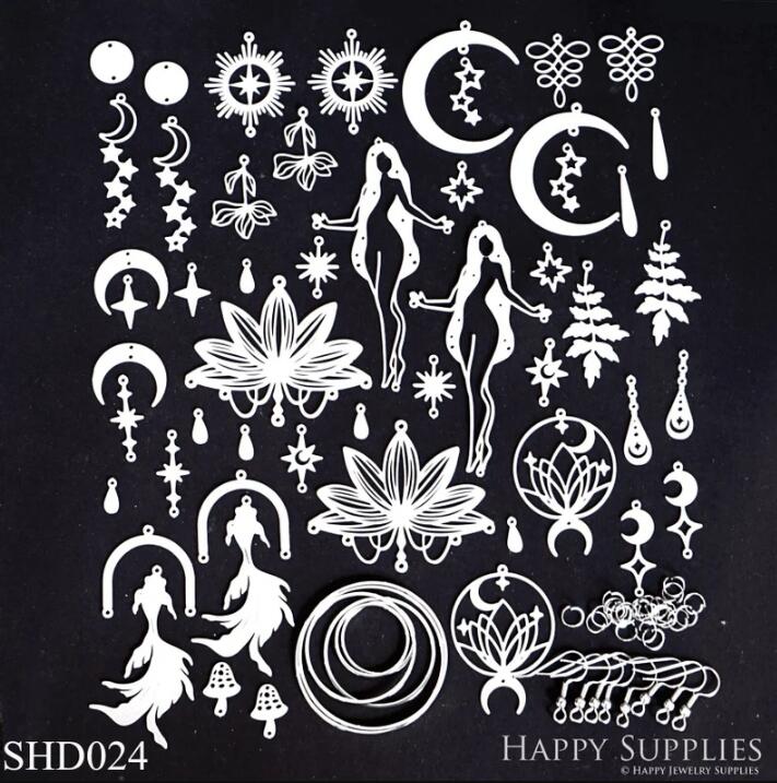 58pcs(1set) Bulk Charms, Raw Brass Earring Charm, Stainless Steel Earring Charms, Brass Jewelry Charms, Earring Charms, Earrings Findings, Brass Jewelry Pendants, Stainless Steel Jewelry Findings, Brass Pendants Jewelry Wholesale (SHD024)