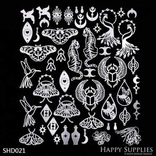 48pcs(1set) Bulk Charms, Raw Brass Earring Charm, Stainless Steel Earring Charms, Brass Jewelry Charms, Earring Charms, Earrings Findings, Brass Jewelry Pendants, Stainless Steel Jewelry Findings, Brass Pendants Jewelry Wholesale (SHD021)