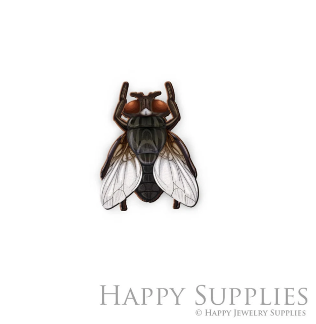 Handmade Jewelry Making Supplies Beads Cut Wooden Charm Animals DIY Necklace Earring Brooch (CW558)