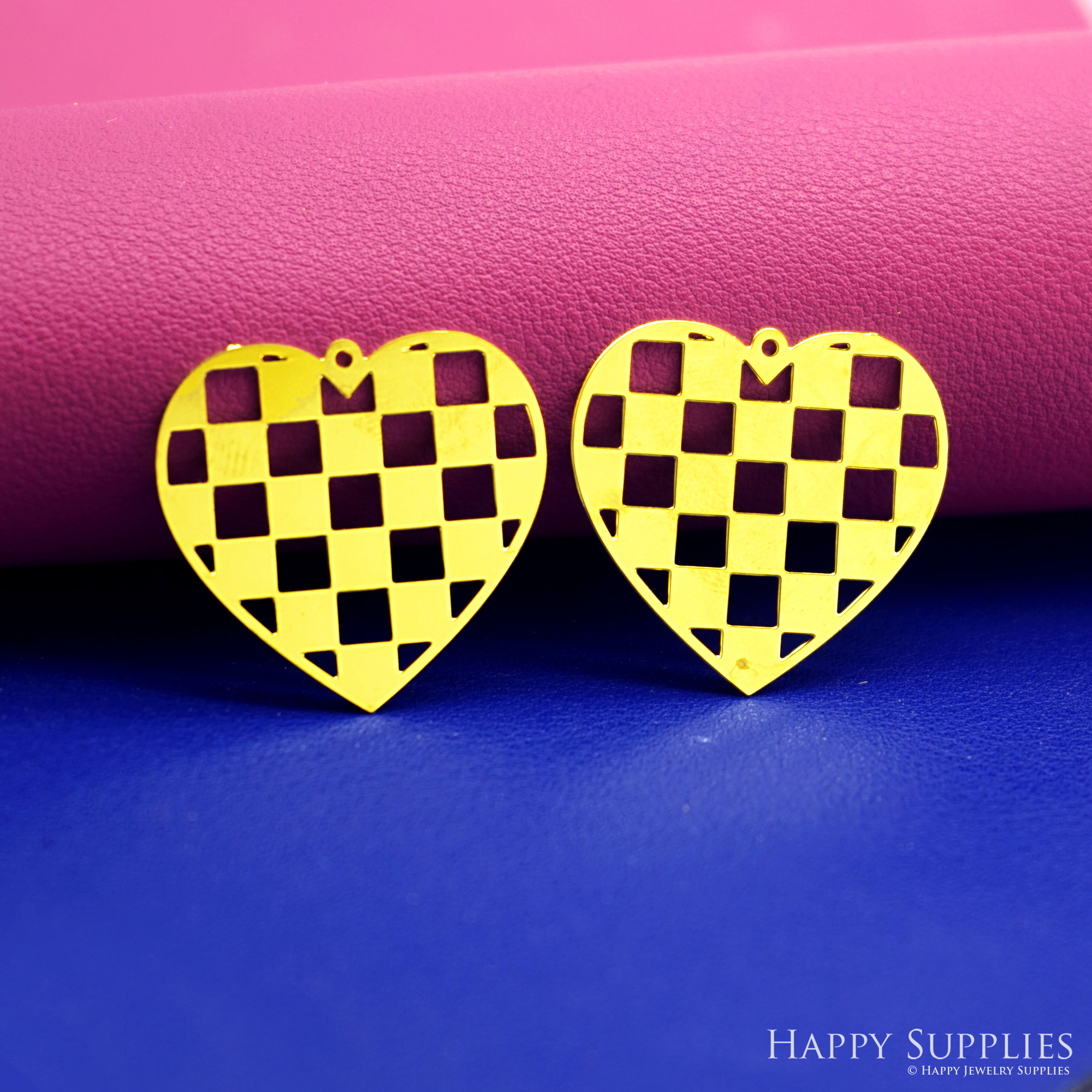 Stainless Steel Jewelry Charms, Raw Brass Charms, Heart Charms, Earrings Findings, Stainless Steel Silver Jewelry Pendants, Brass Jewelry Findings, Stainless Steel Pendants Jewelry Wholesale (D2943)