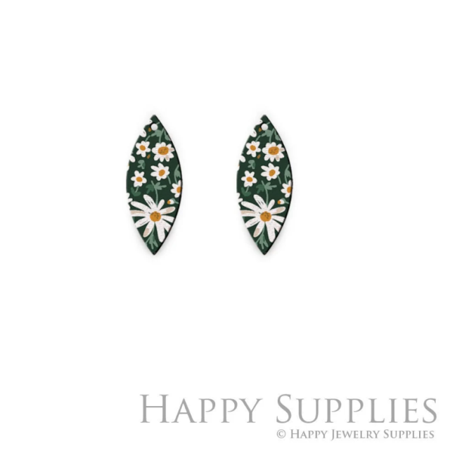 2pcs Handmade Jewelry Making Supplies Beads Cut Wooden Drop Charm For DIY Necklace Earring Brooch (CW627)