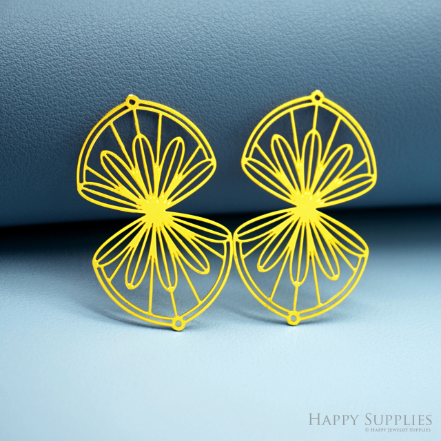 2pcs Stainless Steel Jewelry Charms, Raw Brass Charms, Flower Drop Charms, Earrings Findings, Stainless Steel Silver Jewelry Pendants, Brass Jewelry Findings, Stainless Steel Pendants Jewelry Wholesale (D2957)