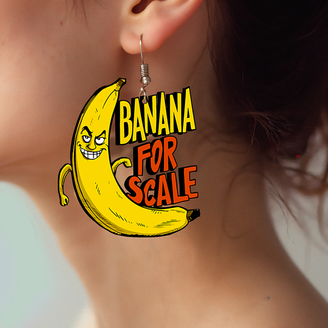 2pcs Handmade Jewelry Making Supplies Beads Cut Wooden Banana Charm For DIY Necklace Earring Brooch (WE315)