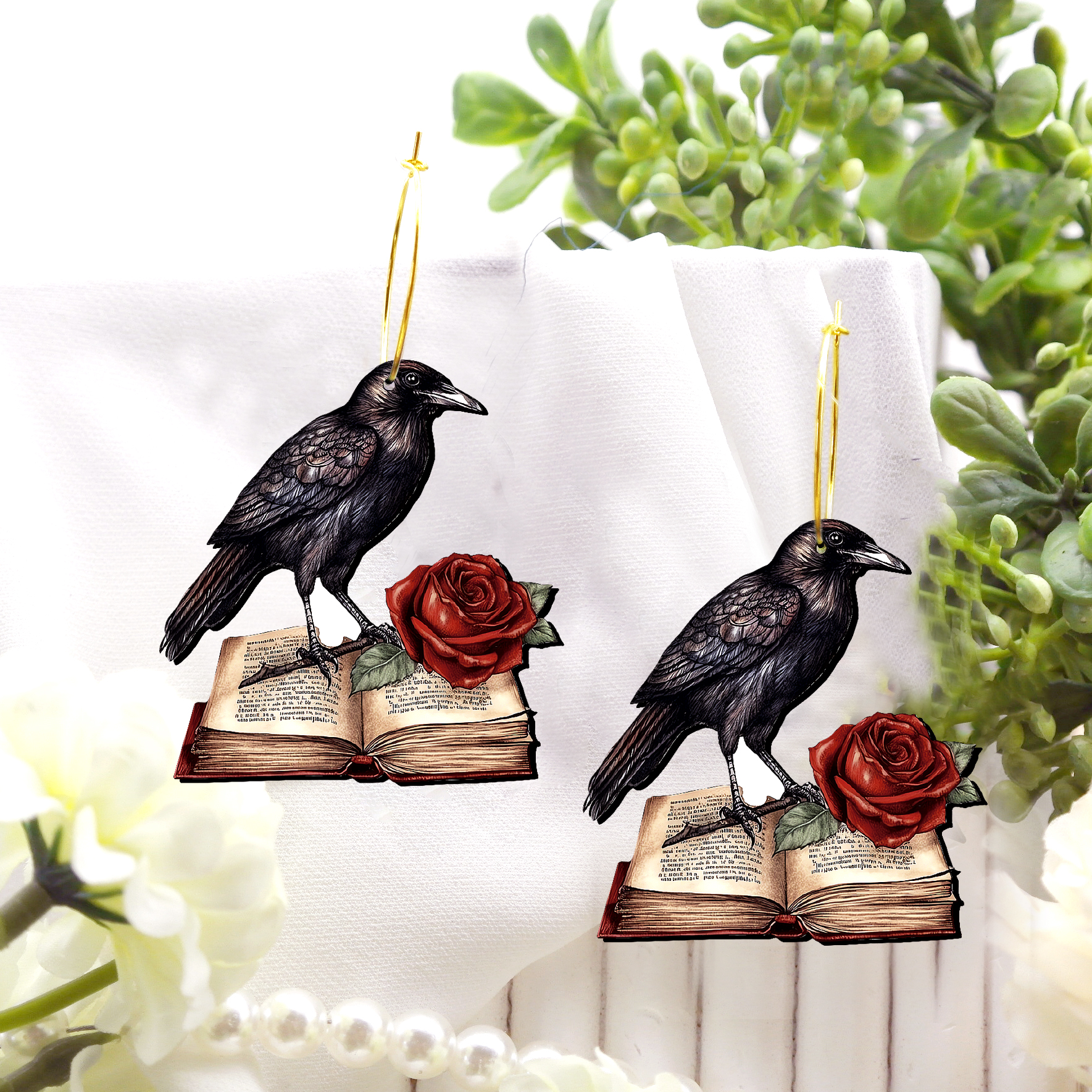 2pcs Handmade Jewelry Making Supplies Beads Cut Wooden Eagle Charm For DIY Necklace Earring Brooch (WE324)