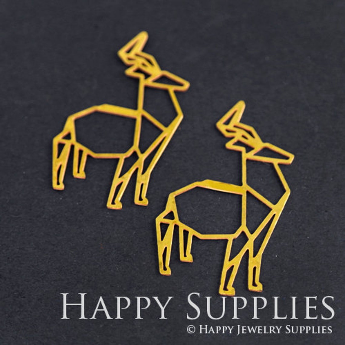 2pcs Brass Jewelry Charms, Sheep Raw Brass Earring Charms, Brass Jewelry Pendants, Raw Brass Jewelry Findings, Brass Pendants Jewelry Wholesale (RD204)