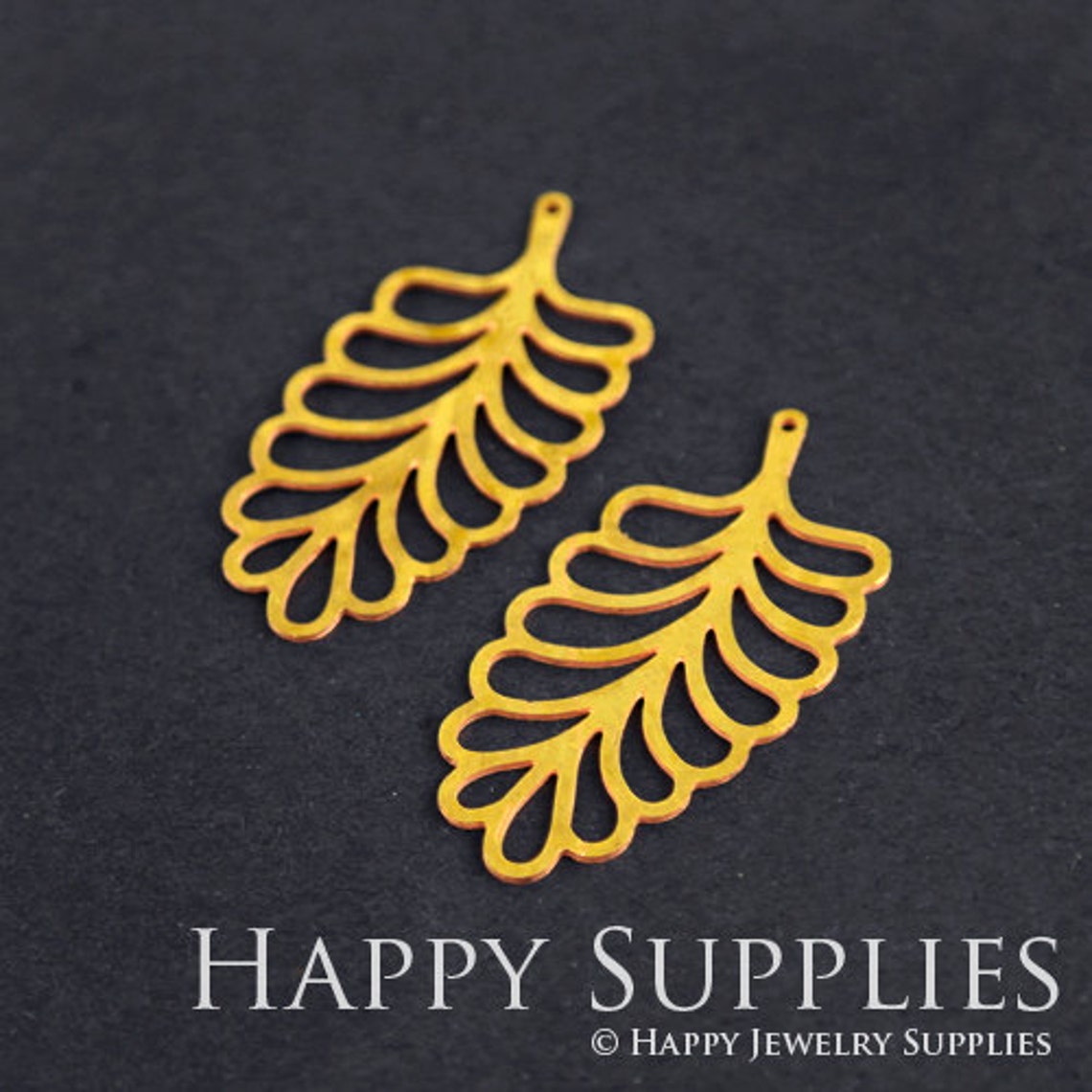 2pcs Brass Jewelry Charms,Leaf Raw Brass Earring Charms, Brass Jewelry Pendants, Raw Brass Jewelry Findings, Brass Pendants Jewelry Wholesale (RD206)