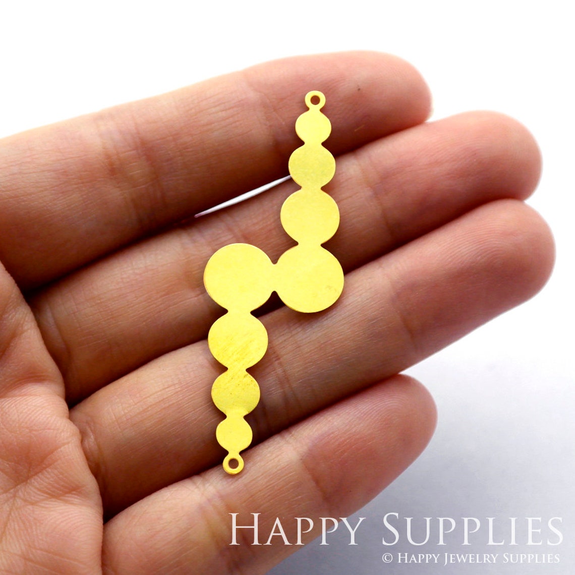 2pcs Brass Jewelry Charms, Geometric Circles Raw Brass Earring Charms, Brass Jewelry Pendants, Raw Brass Jewelry Findings, Brass Pendants Jewelry Wholesale (RD239)