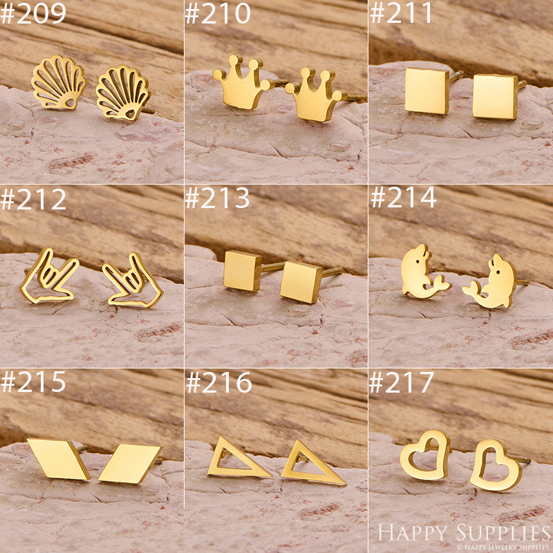 Stud Earrings,Sterling Silver Stud Earrings,Tiny Stud Earrings,Minimalist Earrings,Earrings Studs,Earring Findings,Silver Earrings(YER-I)