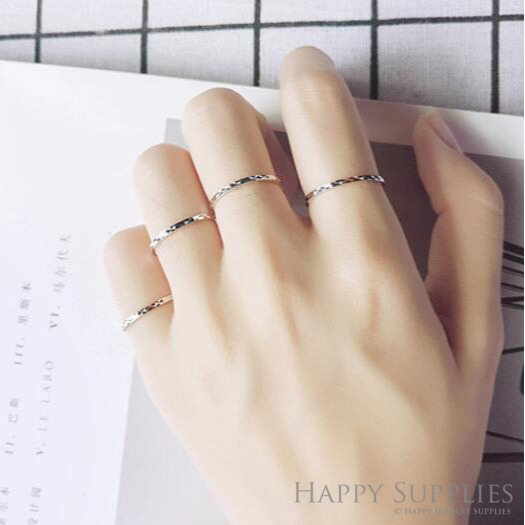 Silver Ring, Sterling Silver Ring,adjustable rings, Disconnected Rings,Wedding Ring, Dress Ring, Lady Ring, Dome Ring, Band Rings(RR002)