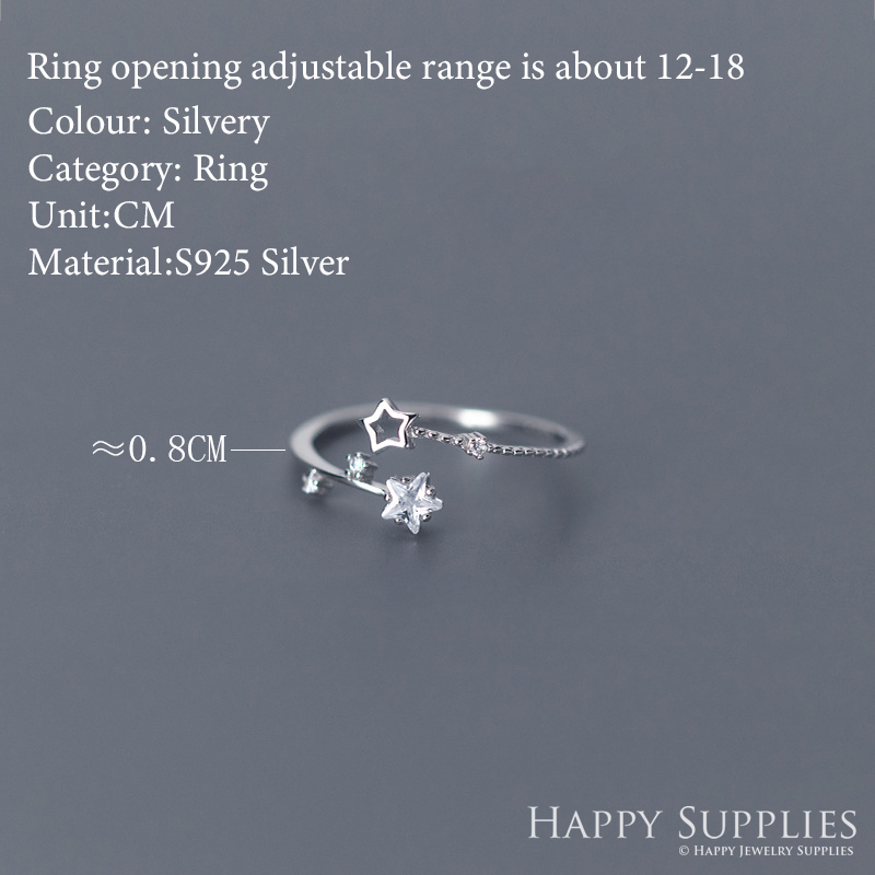 Silver Ring, Sterling Silver Ring,adjustable rings, Disconnected Rings,Wedding Ring, Dress Ring, Lady Ring, Dome Ring, Band Rings (RR007)