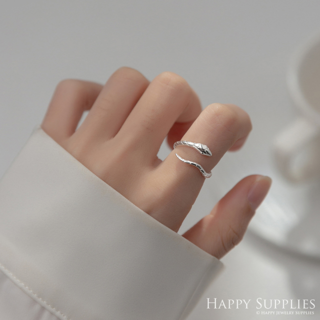 Silver Ring, Sterling Silver Ring,adjustable rings, Disconnected Rings,Wedding Ring, Dress Ring, Lady Ring, Dome Ring, Band Rings (RR006)