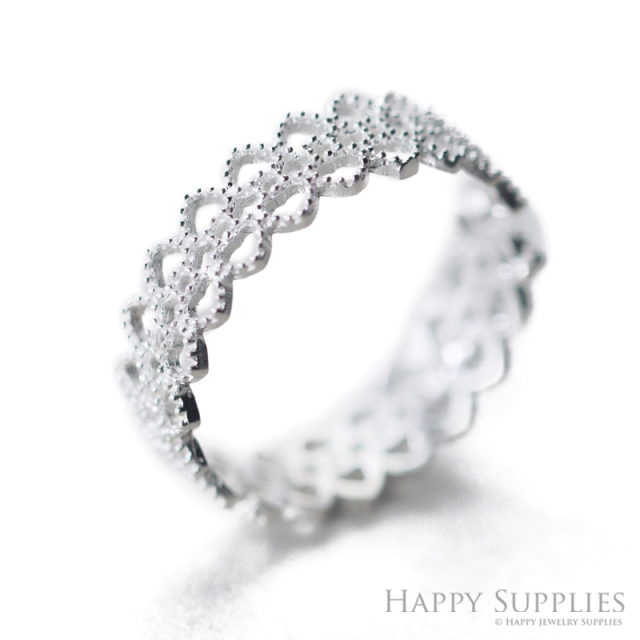 Silver Ring, Sterling Silver Ring,adjustable rings, Disconnected Rings,Wedding Ring, Dress Ring, Lady Ring, Dome Ring, Band Rings (RR017)