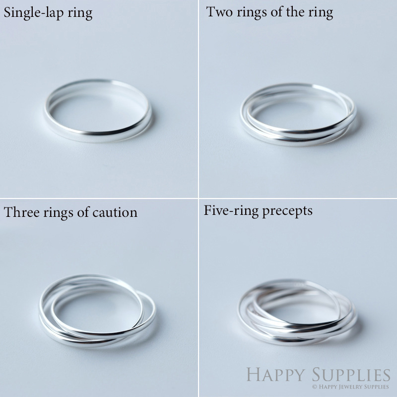 Silver Ring, Sterling Silver Ring,adjustable rings, Disconnected Rings,Wedding Ring, Dress Ring, Lady Ring, Dome Ring, Band Rings (RR013)