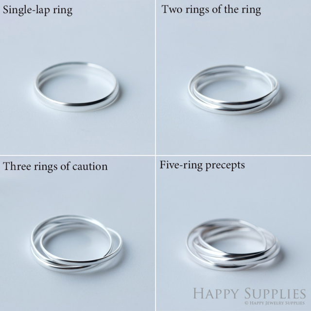 Silver Ring, Sterling Silver Ring,adjustable rings, Disconnected Rings,Wedding Ring, Dress Ring, Lady Ring, Dome Ring, Band Rings (RR013)