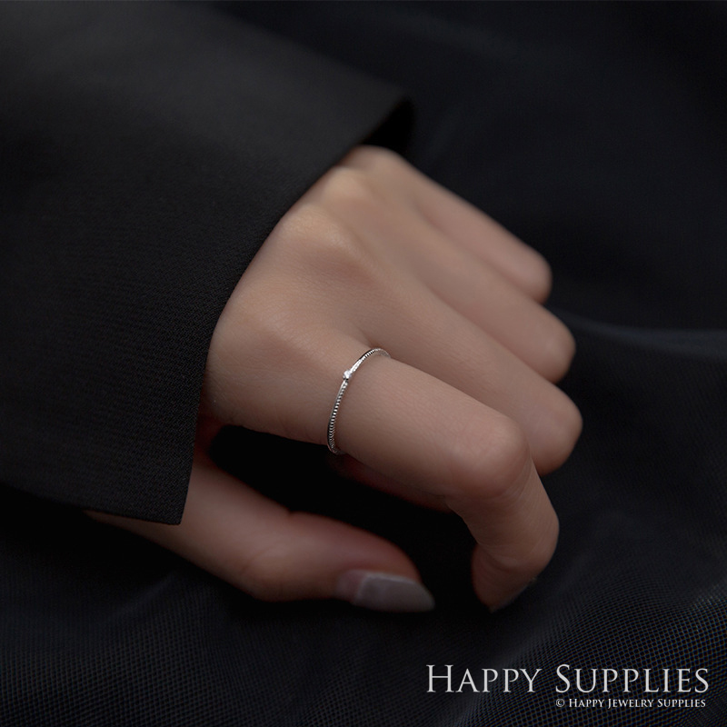 Silver Ring, Sterling Silver Ring,adjustable rings, Disconnected Rings,Wedding Ring, Dress Ring, Lady Ring, Dome Ring, Band Rings (RR019)