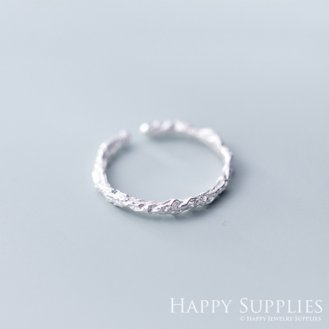 Silver Ring, Sterling Silver Ring,adjustable rings, Disconnected Rings,Wedding Ring, Dress Ring, Lady Ring, Dome Ring, Band Rings (RR027)
