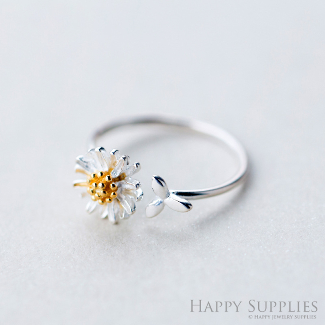 Silver Ring, Sterling Silver Ring,adjustable rings, Disconnected Rings,Wedding Ring, Dress Ring, Lady Ring, Dome Ring, Band Rings (RR023)