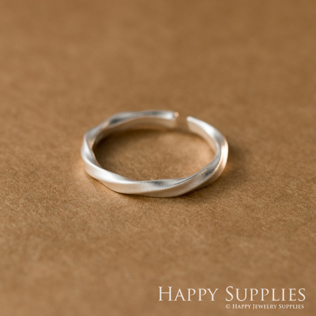Silver Ring, Sterling Silver Ring,adjustable rings, Disconnected Rings,Wedding Ring, Dress Ring, Lady Ring, Dome Ring, Band Rings (RR025)