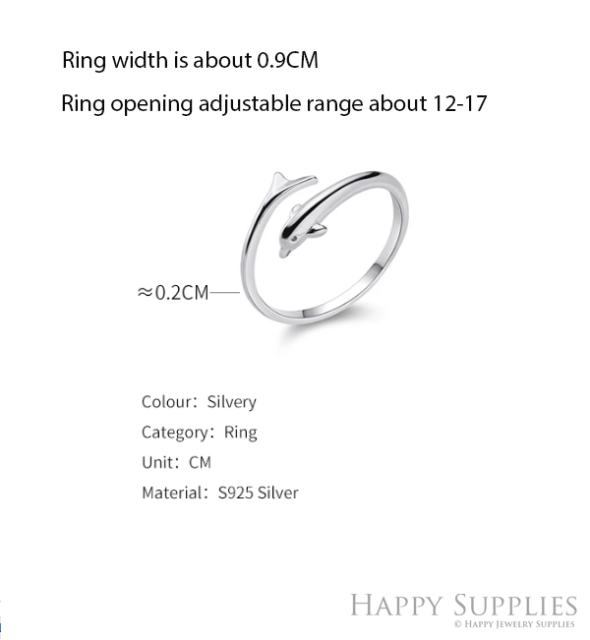 Silver Ring, Sterling Silver Ring,adjustable rings, Disconnected Rings,Wedding Ring, Dress Ring, Lady Ring, Dome Ring, Band Rings (RR022)