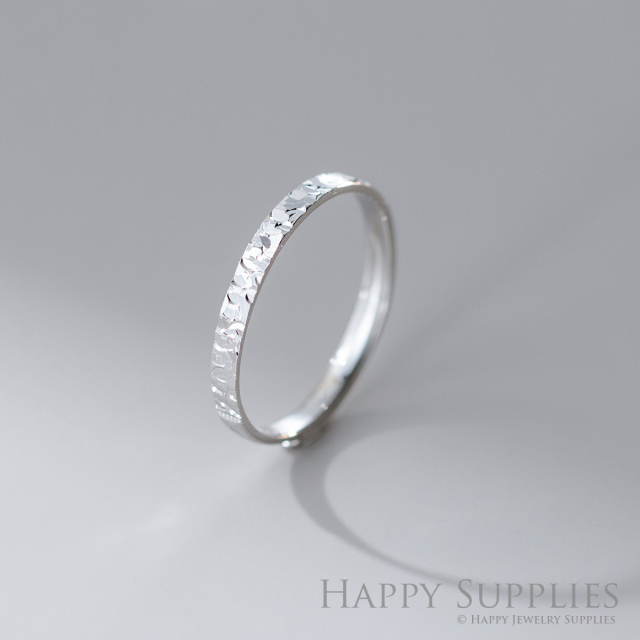 Silver Ring, Sterling Silver Ring,adjustable rings, Disconnected Rings,Wedding Ring, Dress Ring, Lady Ring, Dome Ring, Band Rings (RR040)