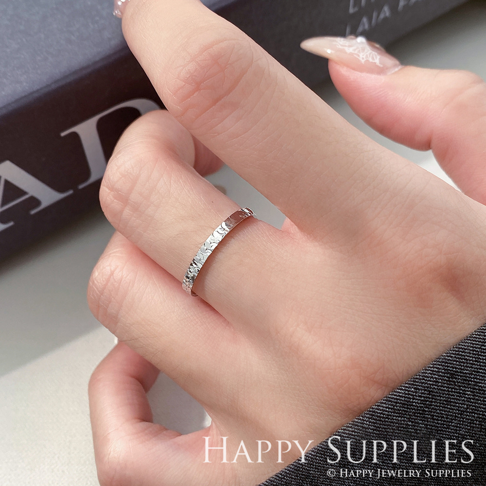 Silver Ring, Sterling Silver Ring,adjustable rings, Disconnected Rings,Wedding Ring, Dress Ring, Lady Ring, Dome Ring, Band Rings (RR040)