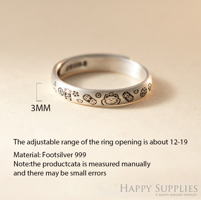 Silver Ring, Sterling Silver Ring,adjustable rings, Disconnected Rings,Wedding Ring, Dress Ring, Lady Ring, Dome Ring, Band Rings (RR035)