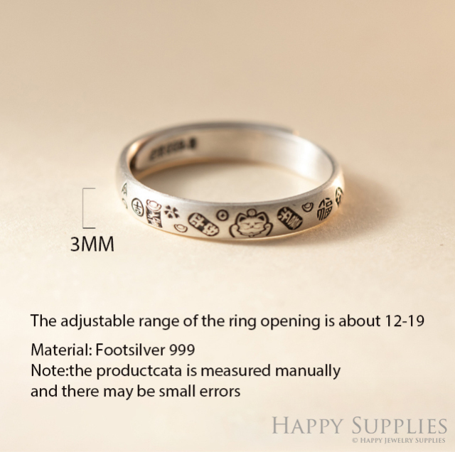 Silver Ring, Sterling Silver Ring,adjustable rings, Disconnected Rings,Wedding Ring, Dress Ring, Lady Ring, Dome Ring, Band Rings (RR035)