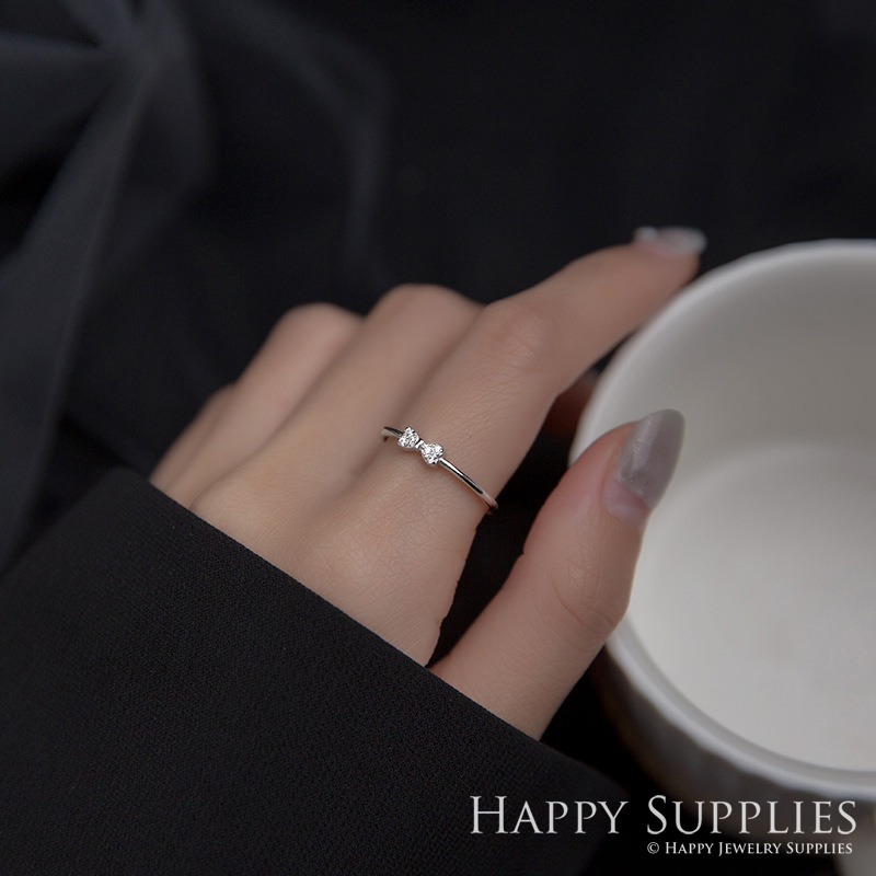 Silver Ring, Sterling Silver Ring,adjustable rings, Disconnected Rings,Wedding Ring, Dress Ring, Lady Ring, Dome Ring, Band Rings (RR046)