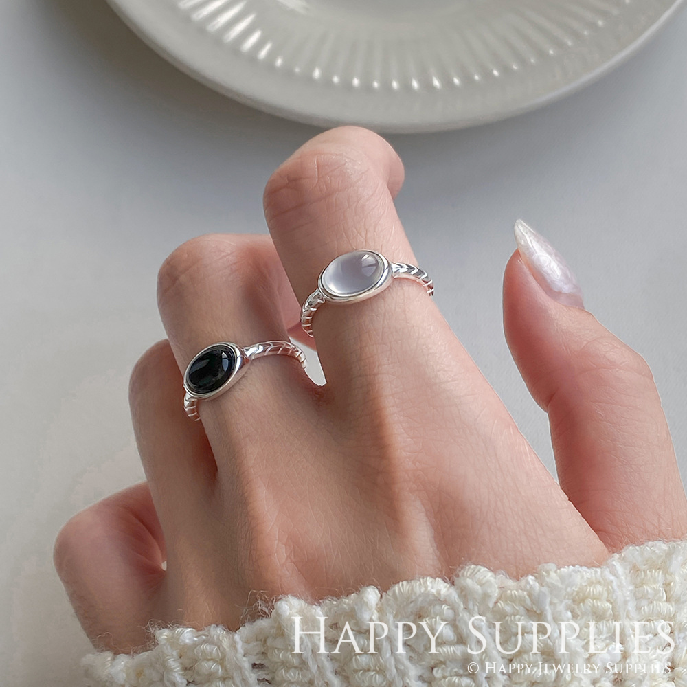 Silver Ring, Sterling Silver Ring,adjustable rings, Disconnected Rings,Wedding Ring, Dress Ring, Lady Ring, Dome Ring, Band Rings (RR048)
