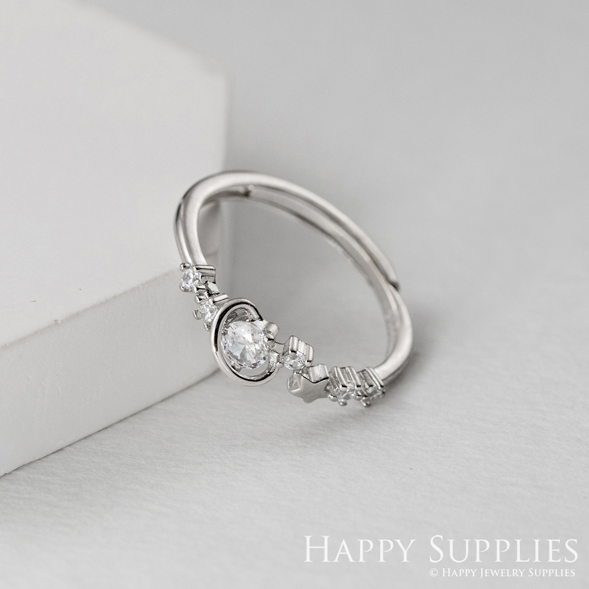 Silver Ring, Sterling Silver Ring,adjustable rings, Disconnected Rings,Wedding Ring, Dress Ring, Lady Ring, Dome Ring, Band Rings (RR058)
