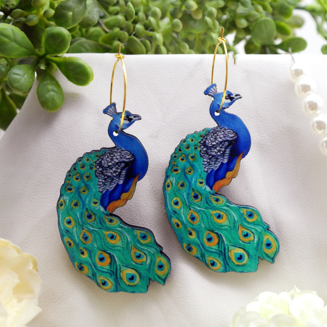 2pcs Handmade Jewelry Making Supplies Beads Cut Wooden Cherry Charm For DIY Necklace Earring Brooch (WE255)