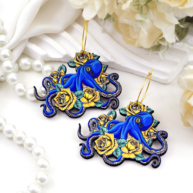 2pcs Handmade Jewelry Making Supplies Beads Cut Wooden Cherry Charm For DIY Necklace Earring Brooch (WE229)