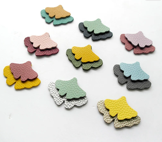 Leather Earrings, Faux Leather Earring, Faux Leather Earrings, Personalized Leather Jewelry, Faux Leather Sheets for Earring (FAU033)