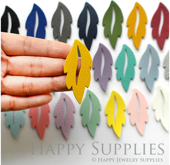 Leather Earrings, Faux Leather Earring, Faux Leather Earrings, Personalized Leather Jewelry, Faux Leather Sheets for Earring (FAU038)