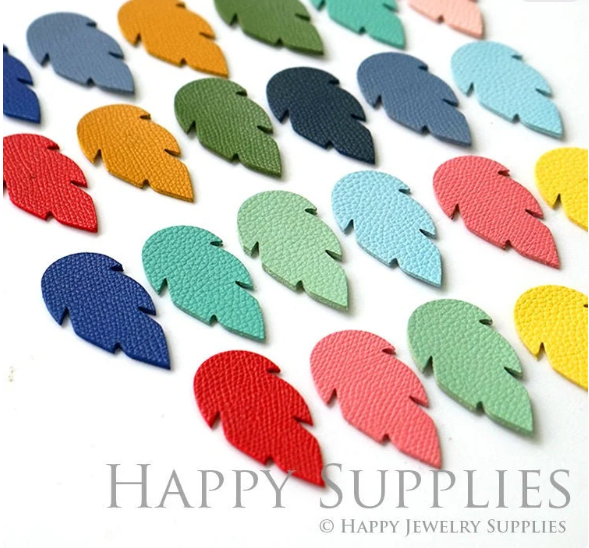 Leather Earrings, Faux Leather Earring, Faux Leather Earrings, Personalized Leather Jewelry, Faux Leather Sheets for Earring (FAU044)