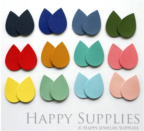 Leather Earrings, Faux Leather Earring, Faux Leather Earrings, Personalized Leather Jewelry, Faux Leather Sheets for Earring (FAU048)