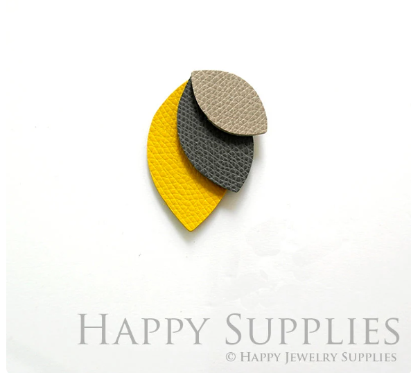 Leather Earrings, Faux Leather Earring, Faux Leather Earrings, Personalized Leather Jewelry, Faux Leather Sheets for Earring (FAU066)